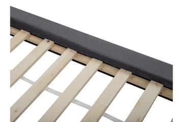 Lannion Dobbeltseng 180 | 200 cm - Grå - Møbler - Senger - Sengeramme & sengestamme