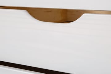 MARINA Sengeramme 90x190 Hvit - Møbler - Senger - Sengeramme & sengestamme