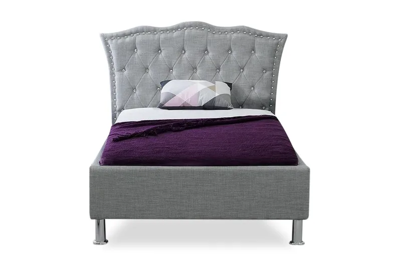 Metz Dobbeltseng 90 | 200 cm, Grå