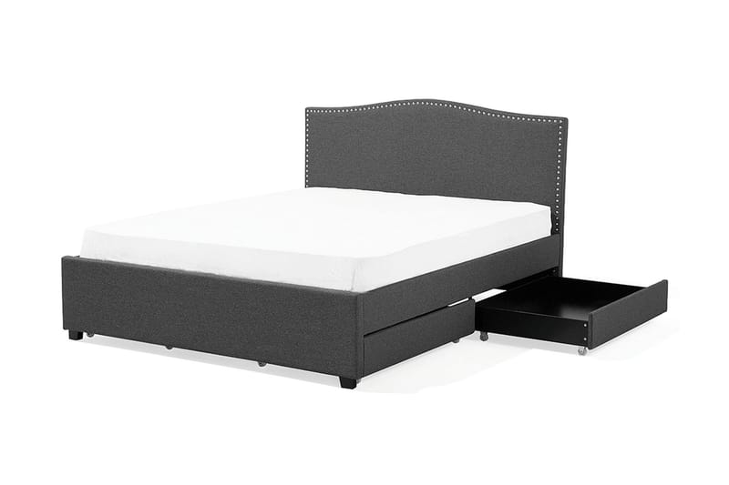 Montpellier Dobbeltseng 160 | 200 cm - Grå - Møbler - Senger - Sengeramme & sengestamme