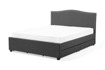 Montpellier Dobbeltseng 160 | 200 cm - Grå - Møbler - Senger - Sengeramme & sengestamme