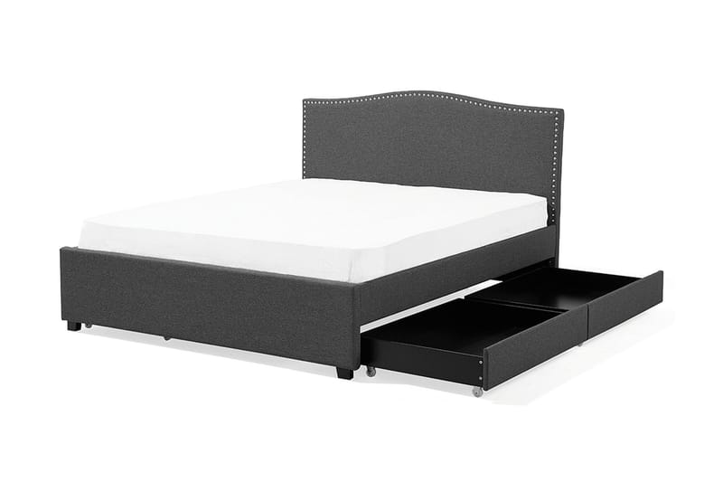 Montpellier Dobbeltseng 160 | 200 cm - Grå - Møbler - Senger - Sengeramme & sengestamme