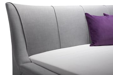 Nantes Dobbeltseng 140 | 200 cm - Grå - Møbler - Senger - Sengeramme & sengestamme