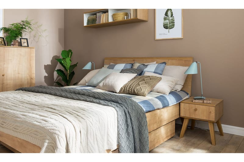 Nature Sengeramme 180x200 cm Tre / Natur - VOX - Møbler - Senger - Sengeramme & sengestamme