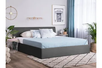 Orbey Dobbeltseng 160 | 200 cm - Grå - Møbler - Senger - Sengeramme & sengestamme