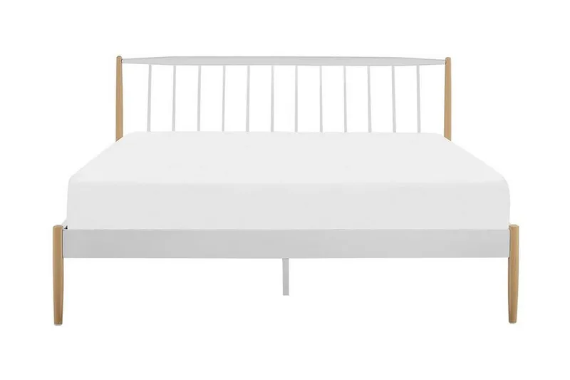 Parlan Rammeseng 180x200cm, Hvit / Brun