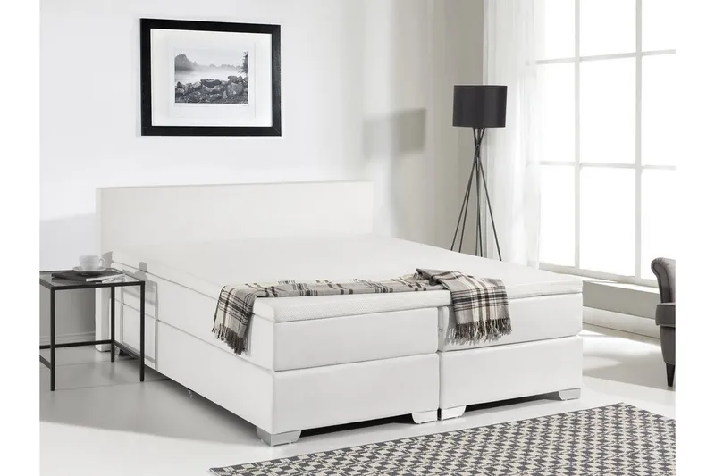 President Dobbeltseng 180 | 200 cm, Hvit