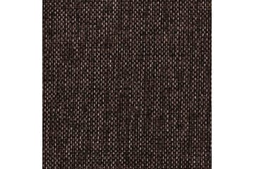 Pries Sengepakke 180x200 cm i Stoff med Sengegavl + Overmadrass med Fasthetsgrad Medium - Brun - Møbler - Senger - Sengeramme & sengestamme