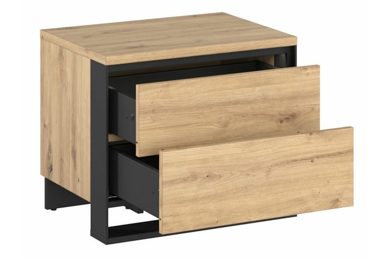 Rathmore Sängram 160x200 cm Black - Møbler - Senger - Sengeramme & sengestamme