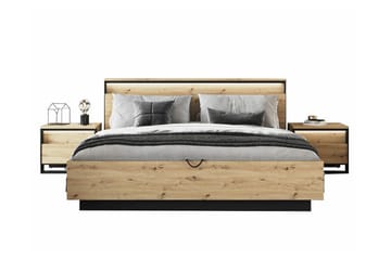 Rathmore Sängram 180x200 cm Black - Møbler - Senger - Sengeramme & sengestamme