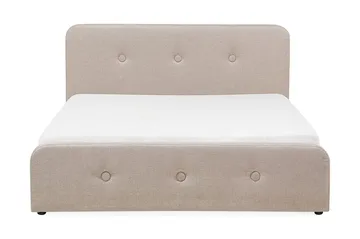 Rennes Dobbeltseng 140 | 200 cm - Beige - Møbler - Senger - Sengeramme & sengestamme