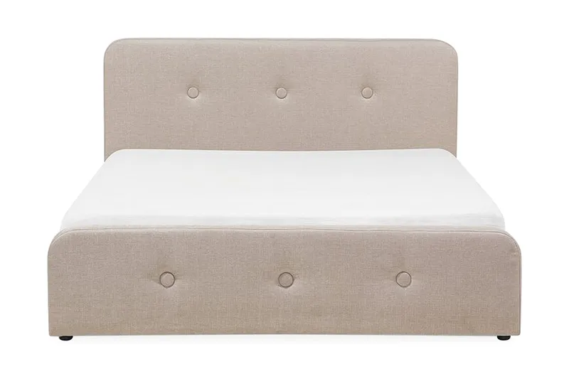 Rennes Dobbeltseng 180 | 200 cm, Beige