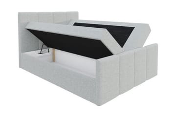 Ripon Sengeramme 140x200 cm i Kunstlær med Fasthetsgrad Medium - Brun - Møbler - Senger - Sengeramme & sengestamme