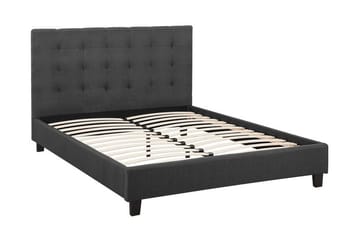 Rogelle Dobbeltseng 140|200 Cm - Hvit - Møbler - Senger - Sengeramme & sengestamme