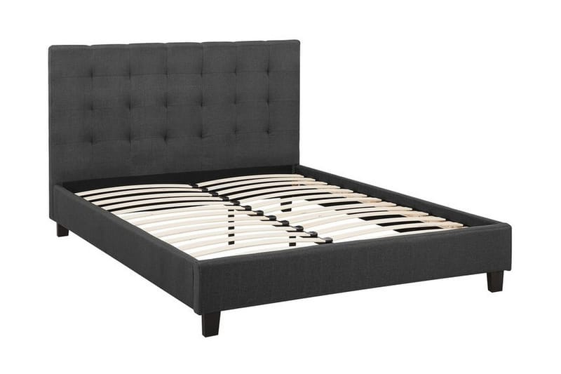 Rogelle Dobbeltseng 140|200 Cm - Hvit - Møbler - Senger - Sengeramme & sengestamme