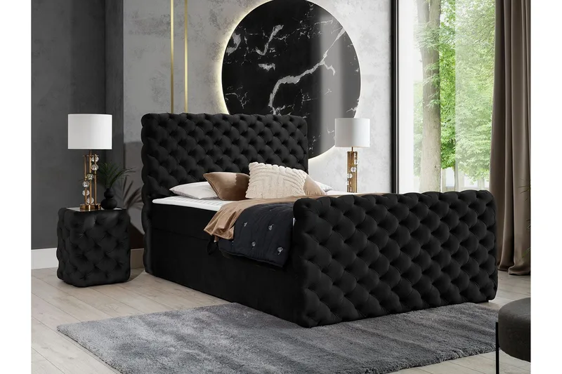 Sängram Almancil 120x200 cm - Møbler - Senger - Sengeramme & sengestamme