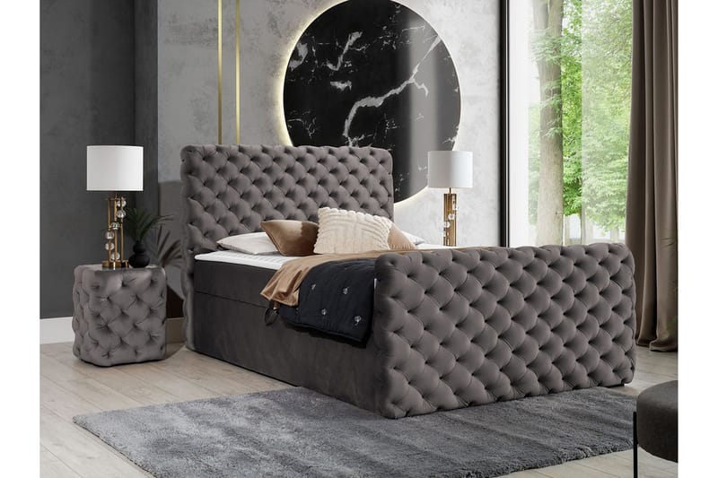 Sängram Almancil 160x200 cm - Møbler - Senger - Sengeramme & sengestamme