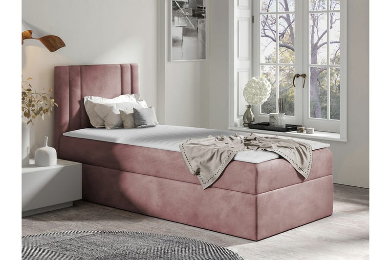 Sängram Betvallen 80x200 cm - Rosa - Møbler - Senger - Sengeramme & sengestamme