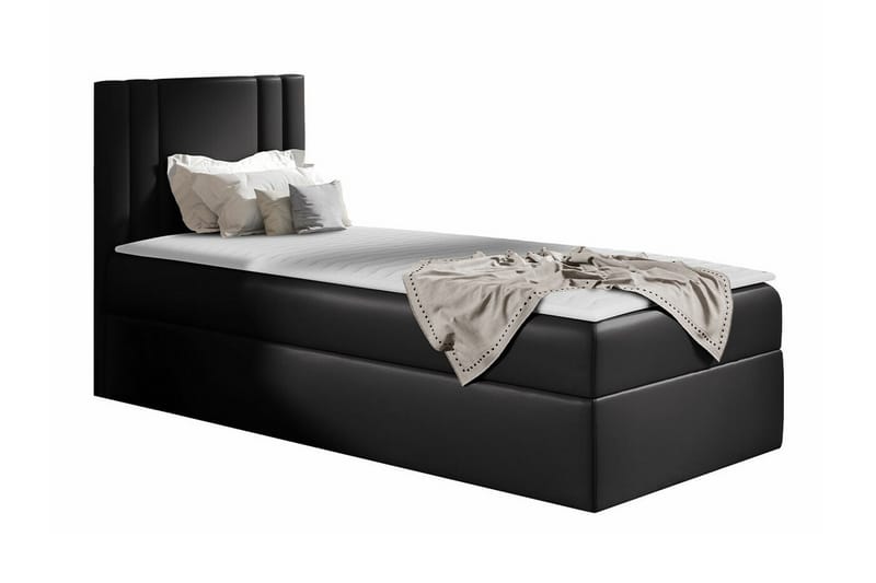 Sängram Betvallen 80x200 cm - Svart - Møbler - Senger - Sengeramme & sengestamme