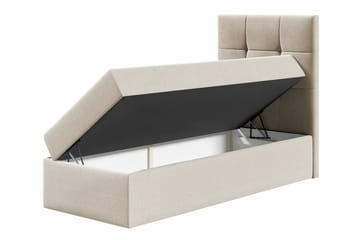 Sängram Boisdale 100x200 cm - Brun - Møbler - Senger - Sengeramme & sengestamme
