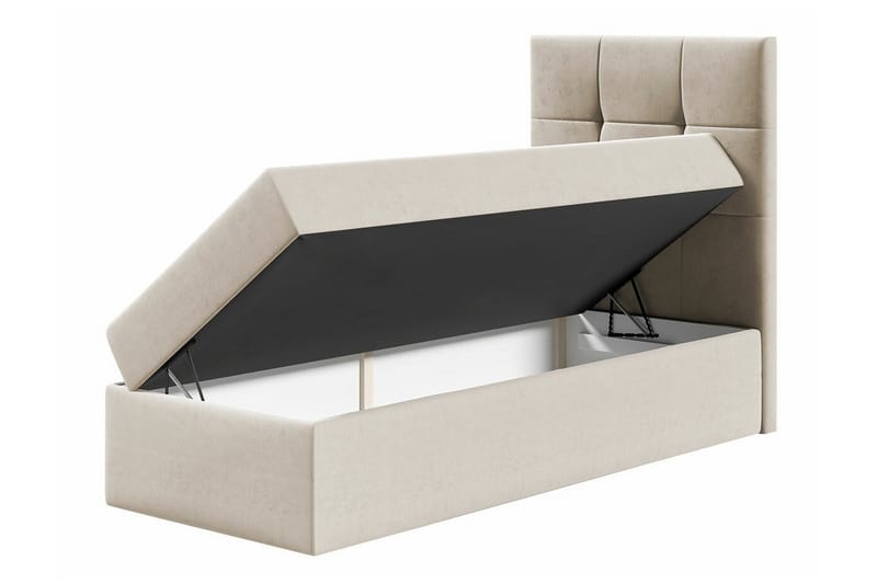 Sängram Boisdale 100x200 cm - Brun - Møbler - Senger - Sengeramme & sengestamme