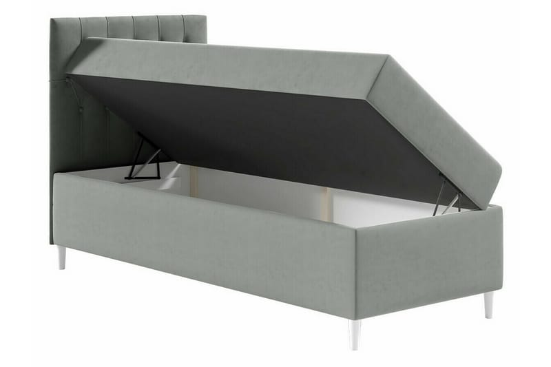 Sängram Boisdale 100x200 cm - Gul - Møbler - Senger - Sengeramme & sengestamme