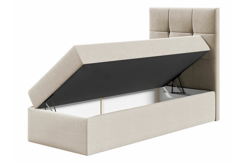 Sängram Boisdale 100x200 cm - Rød - Møbler - Senger - Sengeramme & sengestamme