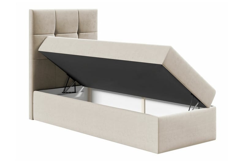Sängram Boisdale 100x200 cm - Svart - Møbler - Senger - Sengeramme & sengestamme