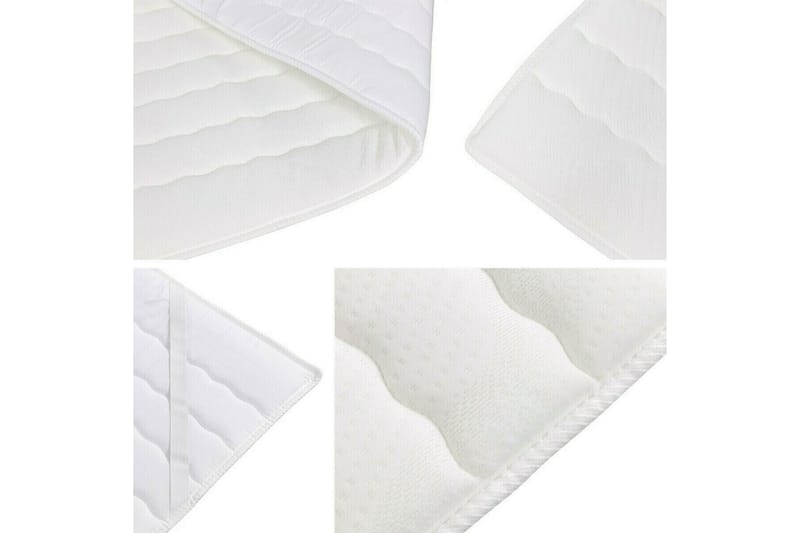 Sängram Boisdale 100x200 cm - SvartHvit - Møbler - Senger - Sengeramme & sengestamme