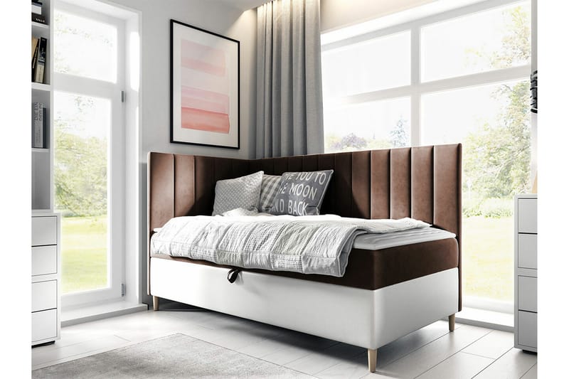 Sängram Boisdale 100x200 cm - Møbler - Senger - Sengeramme & sengestamme