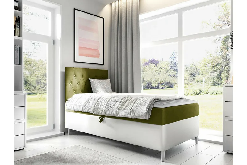 Sängram Boisdale 100x200 cm - Møbler - Senger - Sengeramme & sengestamme