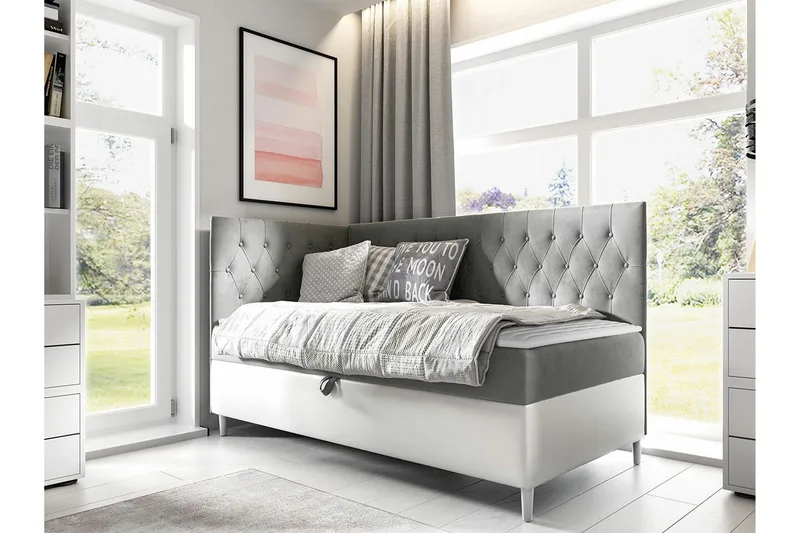 Sängram Boisdale 100x200 cm - Møbler - Senger - Sengeramme & sengestamme