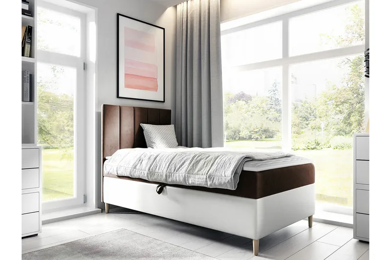 Sängram Boisdale 100x200 cm - Møbler - Senger - Sengeramme & sengestamme