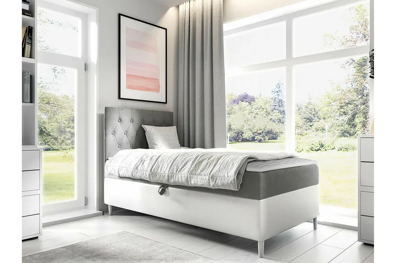 Sängram Boisdale 100x200 cm - Møbler - Senger - Sengeramme & sengestamme