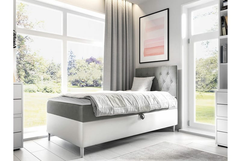 Sängram Boisdale 100x200 cm - Møbler - Senger - Sengeramme & sengestamme