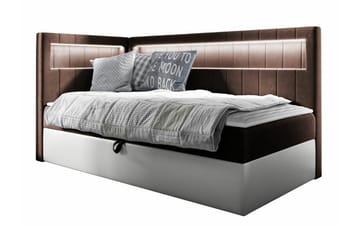 Sängram Boisdale 100x200 cm - Møbler - Senger - Sengeramme & sengestamme