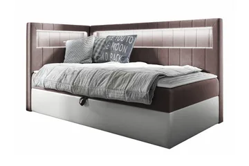 Sängram Boisdale 100x200 cm - Møbler - Senger - Sengeramme & sengestamme