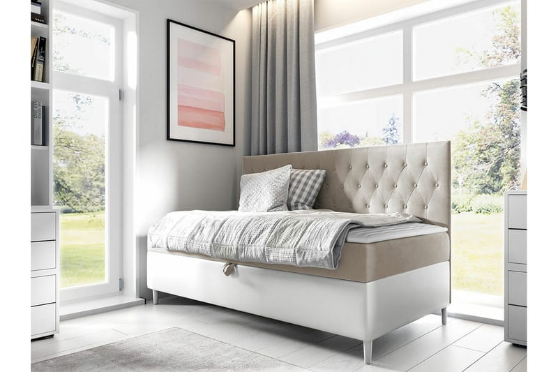 Sängram Boisdale 100x200 cm - Møbler - Senger - Sengeramme & sengestamme