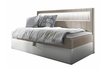 Sängram Boisdale 100x200 cm - Møbler - Senger - Sengeramme & sengestamme