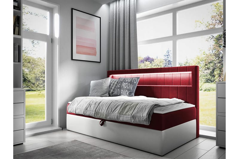 Sängram Boisdale 100x200 cm - Møbler - Senger - Sengeramme & sengestamme