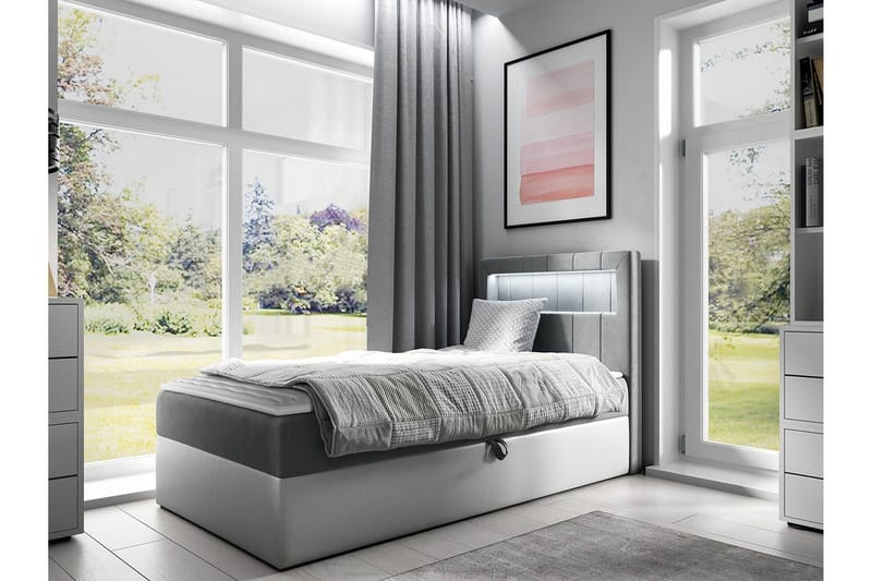 Sängram Boisdale 100x200 cm - Møbler - Senger - Sengeramme & sengestamme