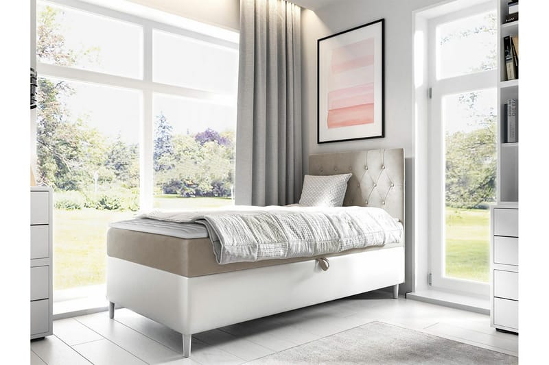 Sängram Boisdale 100x200 cm - Møbler - Senger - Sengeramme & sengestamme