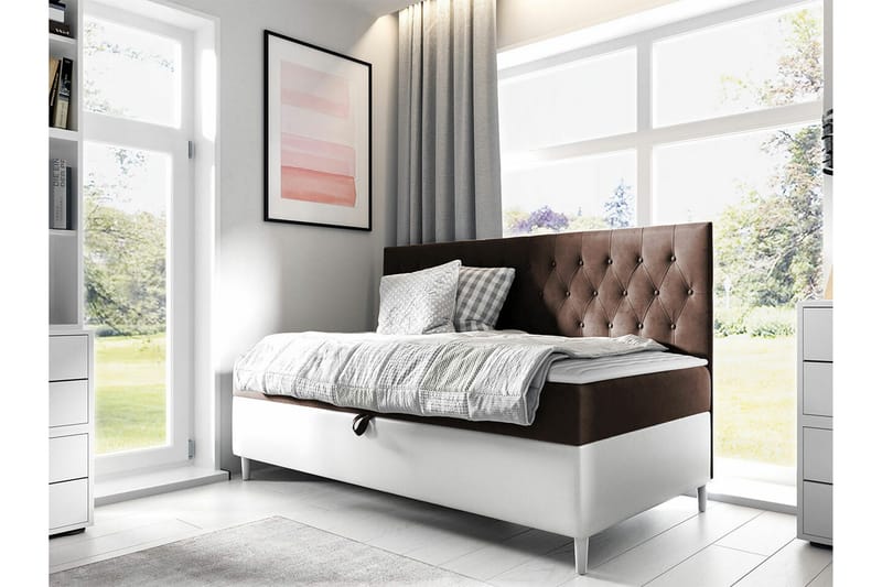 Sängram Boisdale 100x200 cm - Møbler - Senger - Sengeramme & sengestamme