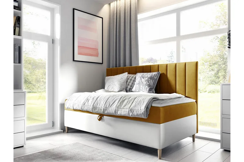 Sängram Boisdale 100x200 cm - Møbler - Senger - Sengeramme & sengestamme