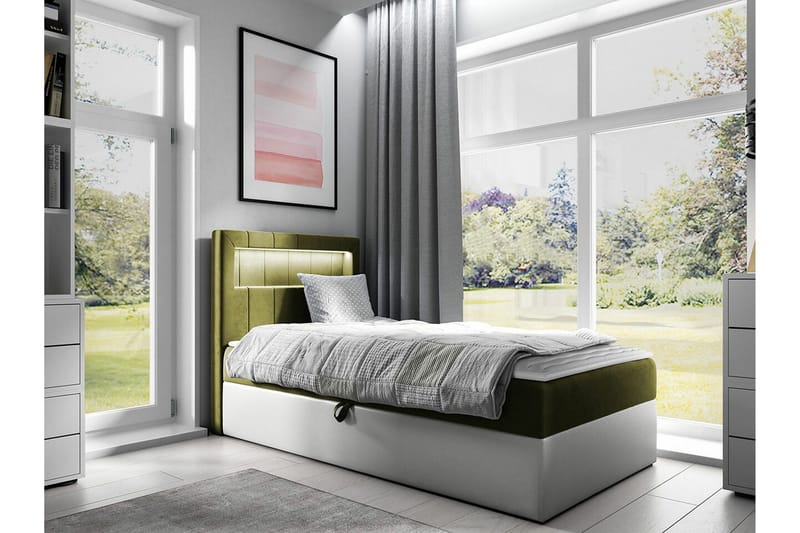 Sängram Boisdale 100x200 cm - Møbler - Senger - Sengeramme & sengestamme