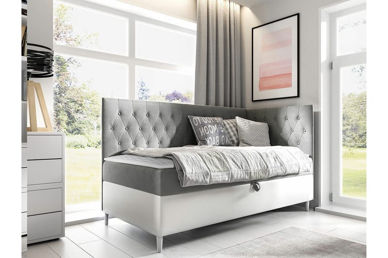 Sängram Boisdale 100x200 cm - Møbler - Senger - Sengeramme & sengestamme