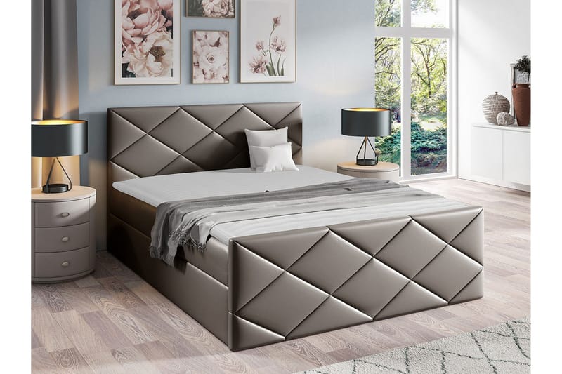 Sängram Boisdale 120x200 cm - Møbler - Senger - Sengeramme & sengestamme