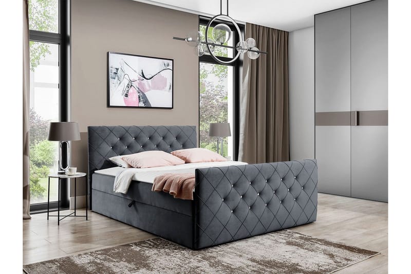 Sängram Boisdale 120x200 cm - Møbler - Senger - Sengeramme & sengestamme