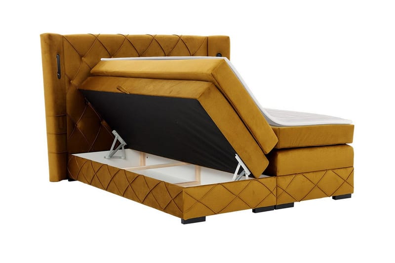 Sängram Boisdale 140x200 cm - Møbler - Senger - Sengeramme & sengestamme