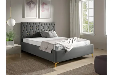 Sängram Boisdale 140x200 cm - Møbler - Senger - Sengeramme & sengestamme